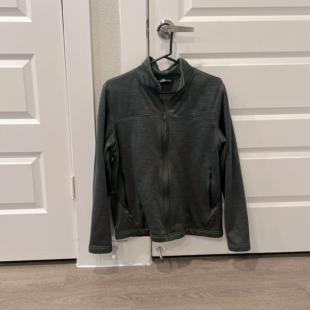 The North Face Hunter Green Full Zip Jacket M
